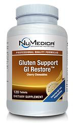 Gluten Support GI Restore Chewable 120T, NuMedica